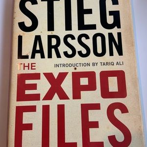 **NEW**The Expo Files by Stieg Larsson (hardcover)